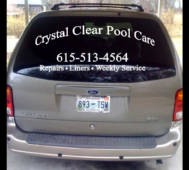 (image for) Pool Care Business Lettering